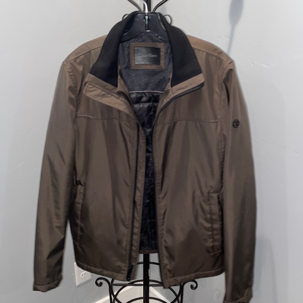 Men brown jacket